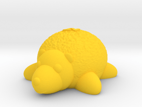 Hedgehog (Nikoss'Animals) in Yellow Processed Versatile Plastic