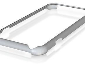 iPhone 6s minimalistic case in Tan Fine Detail Plastic