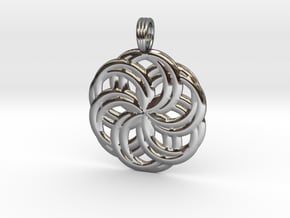 LIFE SPIRALS in Fine Detail Polished Silver