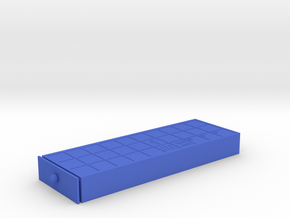 Senet The Board Game Complete Print  in Blue Processed Versatile Plastic