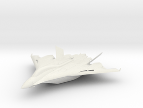 Flight aircraft carrier equipped with the Aegis in White Natural Versatile Plastic