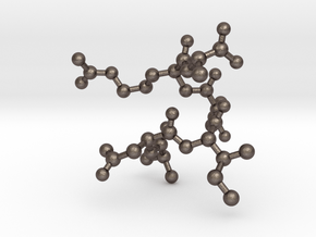 ANITRA Custom Peptide Sequence in Polished Bronzed Silver Steel