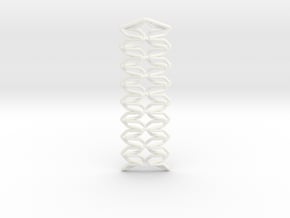YOUNIC Fabric, C Profile, Straight Pendant in White Processed Versatile Plastic