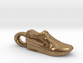 Nike Air Max 1 Sneaker Pendant in Natural Brass