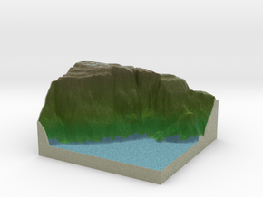 Terrafab generated model Mon Dec 21 2015 21:51:59  in Full Color Sandstone