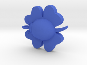 Ladybird Necklace 2 in Blue Processed Versatile Plastic