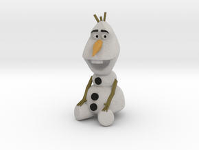 Olaf in Full Color Sandstone