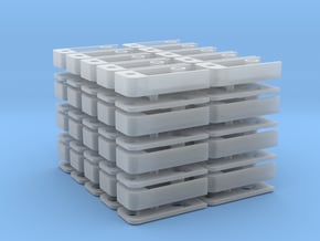 Medium Draft Coupler Box (N -1:160) 40X in Tan Fine Detail Plastic
