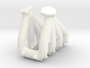 1/8 BBC Equal Flow Headers in White Processed Versatile Plastic