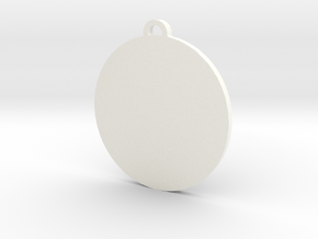 Pangea Pendant in White Processed Versatile Plastic