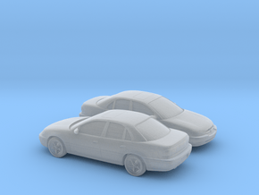 1/148 2X 1994-99 Opel Omega in Smooth Fine Detail Plastic