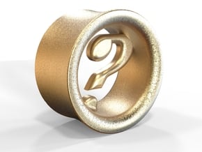 Mysterion (diam 9mm) in Polished Gold Steel