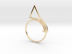 3-tc in 14k Gold Plated Brass