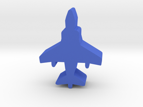 Game Piece, Blue Force Harrier Fighter in Blue Processed Versatile Plastic