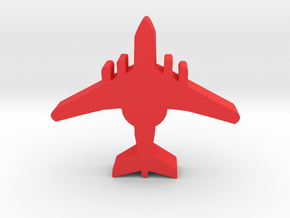 Game Piece, Red Force AWACS in Red Processed Versatile Plastic