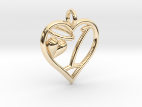 HEART I in 14K Yellow Gold