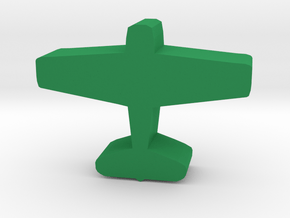 Game Piece, WW2 Hellcat Fighter in Green Processed Versatile Plastic