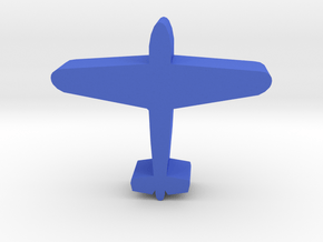 Game Piece, WW2 Me109 Fighter in Blue Processed Versatile Plastic