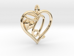HEART Q in Antique Silver