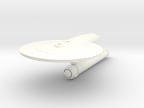 Shark Class Scout in White Processed Versatile Plastic