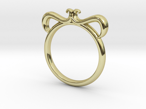 Petal Ring Size 3 in 18k Gold