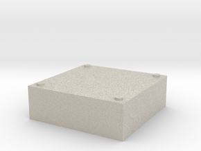 Stackable Storage Base in Natural Sandstone