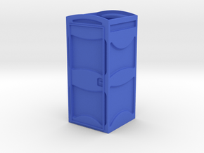 1/32 Porta-John II ~ Part 1 of 2 in Blue Processed Versatile Plastic