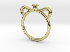 Petal Ring Size 9 in 18k Gold