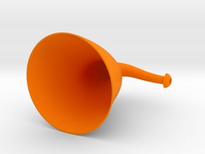Hangit&Hearit Ergo Ear Trumpet in Orange Processed Versatile Plastic
