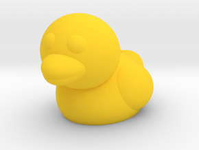 Duck (Nikoss'Animals) in Yellow Processed Versatile Plastic