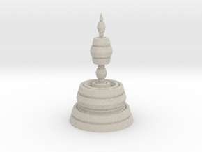 Fractality Chess - Bishop in Natural Sandstone