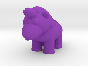 Unicorn (Nikoss'Creatures) in Purple Processed Versatile Plastic
