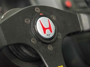 NSX-R Horn Button in Tan Fine Detail Plastic