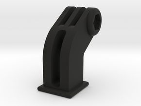 Cateye to GoPro-style adaptor mount - long version in Black Natural Versatile Plastic