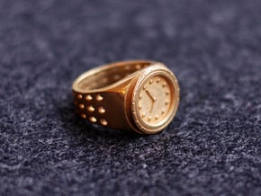 Watch Rings in Polished Brass: 7 / 54