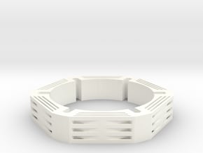 Neo Bracelet 1 in White Processed Versatile Plastic