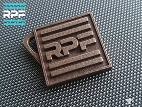 The RPF keyring - Craft your fandom in Polished Nickel Steel