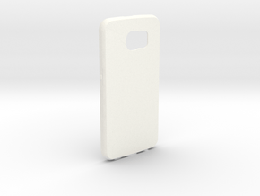 Customizable Samsung S6 case in White Processed Versatile Plastic