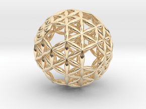 Superconsciousness Sphere (Small) in 14k Gold Plated Brass