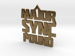 MAJOR Sync Pound 4.20 in Polished Bronze