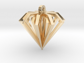 Diamond Forever in 14k Gold Plated Brass