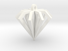 Diamond Forever in White Processed Versatile Plastic