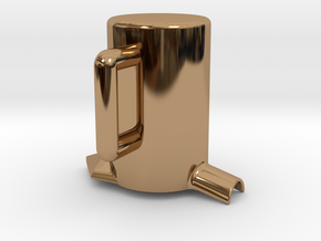Times merge Cup in Polished Brass