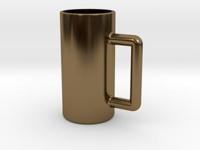 Excessive drinking cup in Polished Bronze