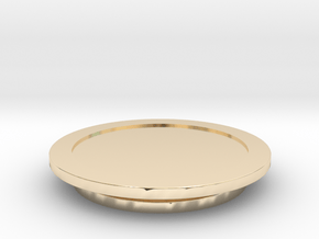 Modeling Coasters in 14k Gold Plated Brass