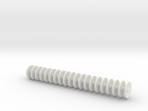 1/64 disc gang 2.2 inches in length.  in White Natural Versatile Plastic