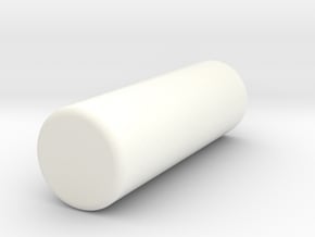 PRHI Solid Arm - Connector Peg (L/R) in White Processed Versatile Plastic