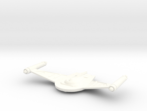 V8 WarBird Class HvyCruiser in White Processed Versatile Plastic