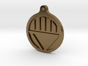 Black Lantern Key Chain in Polished Bronze