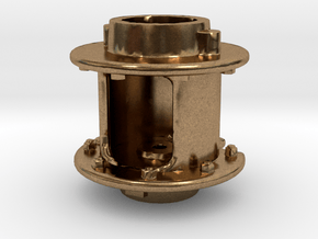 Air Pump - 8 In. -middle .625 Plus 1% in Natural Brass
